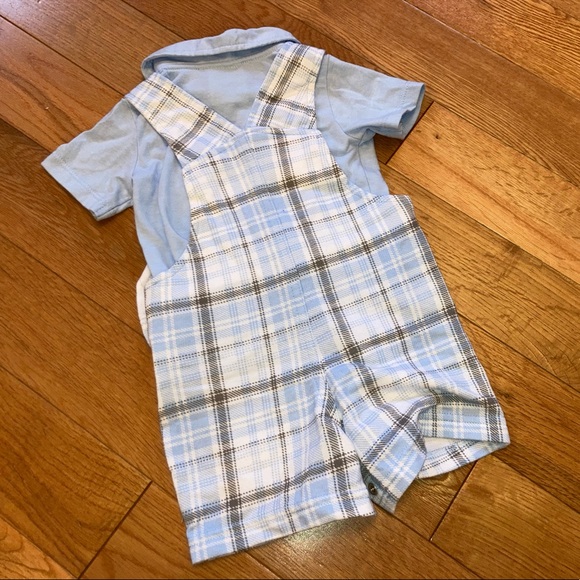 First Impressions Elephant Overalls, 6 mo - Picture 6 of 6